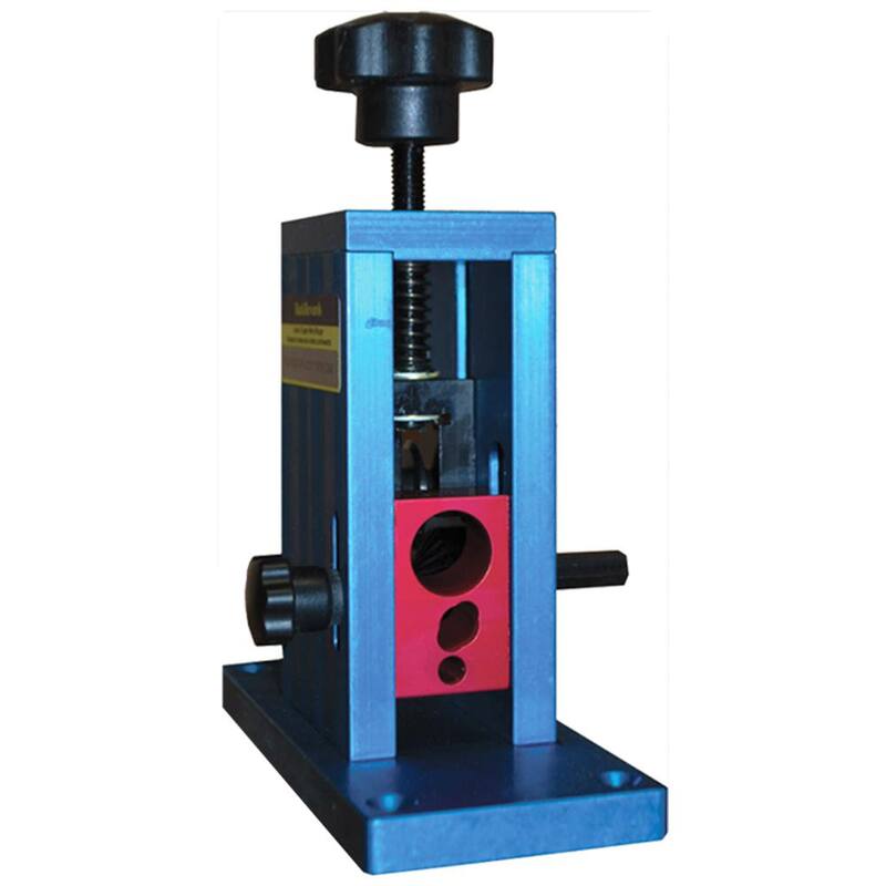 Pelador de cables de cobre Rack-A-Tiers Jr. Operado por taladro - Pelador de cables 47030