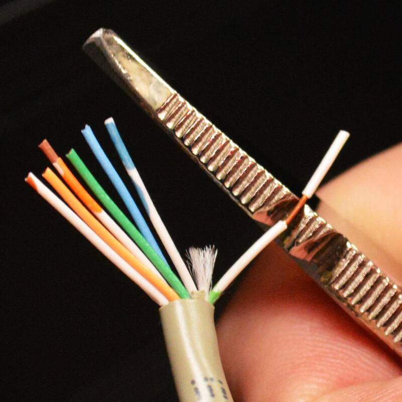 Tijeras de empalmador eléctrico Jameson, 5-1/4 pulgadas - 32-21NS