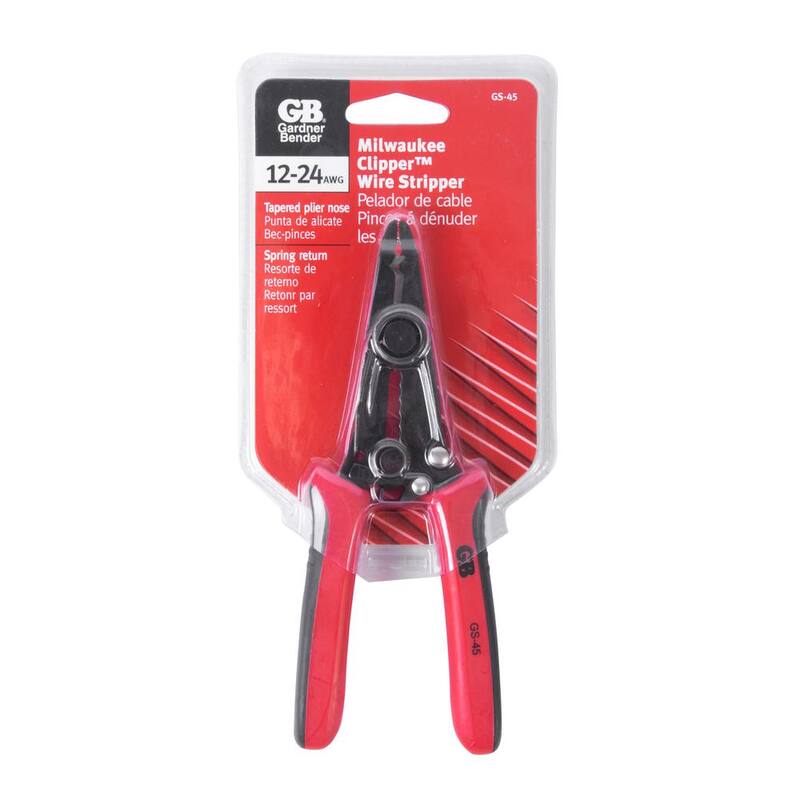 Gardner Bender Quita peladorSlim Nose de alambre de 12-24 AWG - GS-45