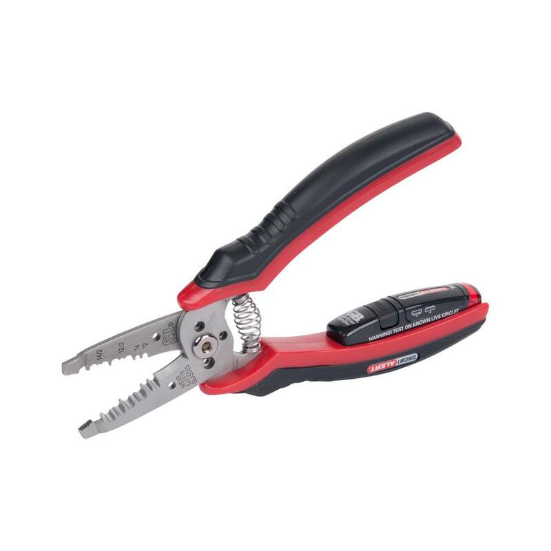 Gardner Bender 10-18 AWG Circuit Alert Volt Sensing Wire Stripper - GST-224M

Gardner Bender 10-18 AWG Pelacables con alerta de circuito y sensor de voltaje - GST-224M