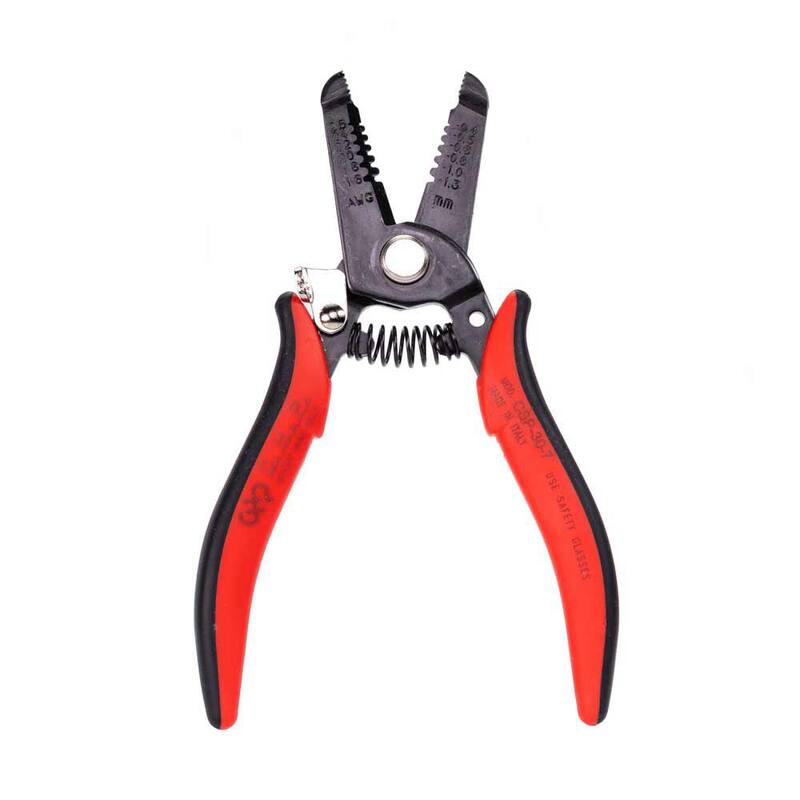 Pinzas Hakko CHP de 6-1/2 pulgadas, pelacables y tijeras - CSP-30-7/P