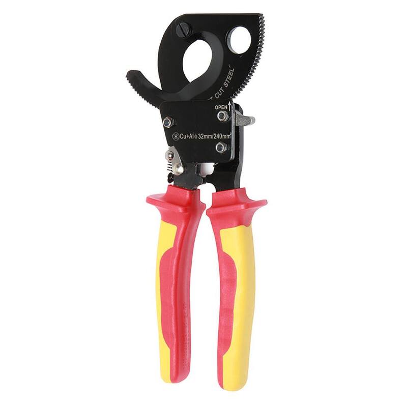 Cortador de cables con trinquete aislado de 1000 voltios Pro'sKit 9.4 pulg. VDE - SR-V537