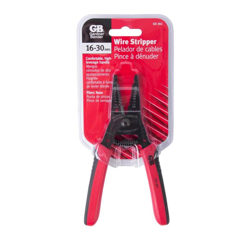 Pelacables Gardner Bender de 16-30 AWG - GS-361