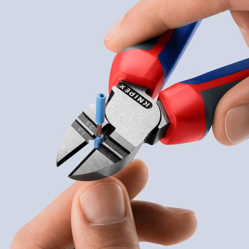 KNIPEX Cortador diagonal y pelacables de 6-1/4 pulgadas - 14 22 160