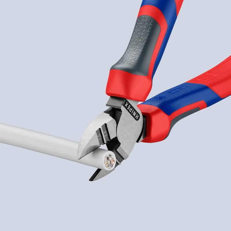 KNIPEX Cortador diagonal y pelacables de 6-1/4 pulgadas - 14 22 160