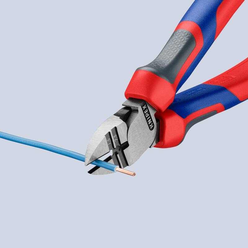 KNIPEX Cortador diagonal y pelacables de 6-1/4 pulgadas - 14 22 160