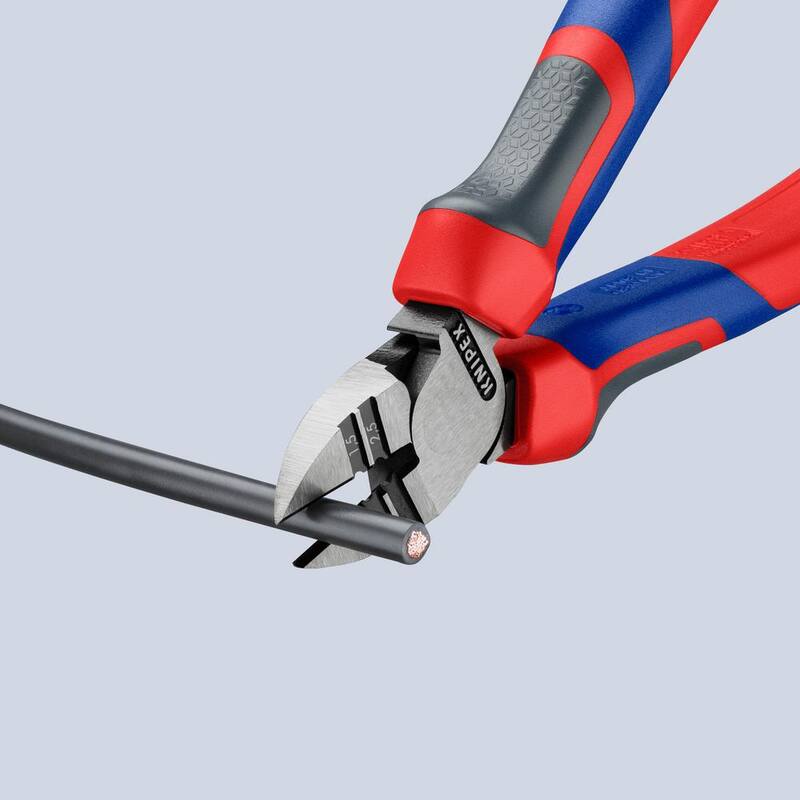 KNIPEX Cortador diagonal y pelacables de 6-1/4 pulgadas - 14 22 160