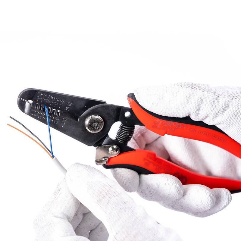 Pinzas Hakko CHP de 6-1/2 pulgadas, pelacables y tijeras - CSP-30-1/P