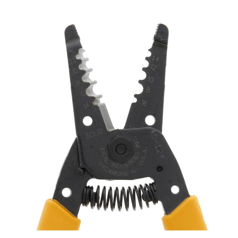 Pelacables/cortador IDEAL T-8 6-14 AWG Sólido, 8-16 AWG Strandeados - 45-124