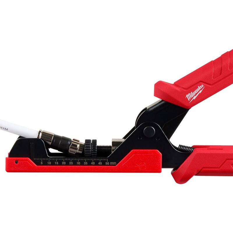 Milwaukee Crimpadora de Compresión de Coaxial de Alcance Extendido - 48-22-3073
