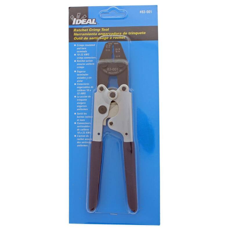 Herramienta de engaste IDEAL Ratchet - 83-001