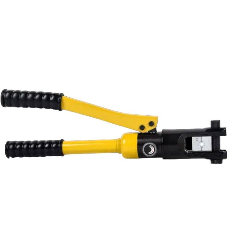 Herramienta de crimpar cables hidráulica Etokfoks 14T de 0.87 pulgadas de recorrido con 6AWG-500MCM y 10 pares de dados, YQK-240 - MLSA04-2LT311
