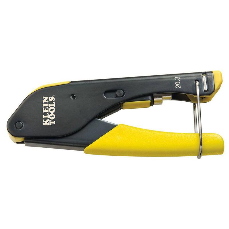 Herramienta de Compresión de Conectores F Compactos de 9 pulgadas Klein Tools - VDV212-008-SEN