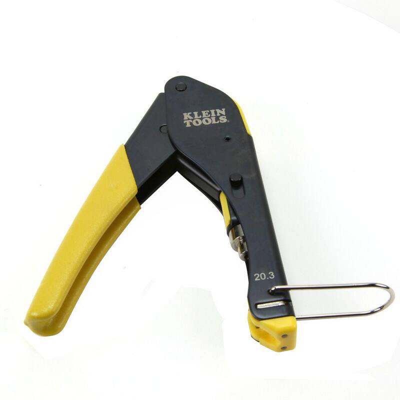 Herramienta de Compresión de Conectores F Compactos de 9 pulgadas Klein Tools - VDV212-008-SEN