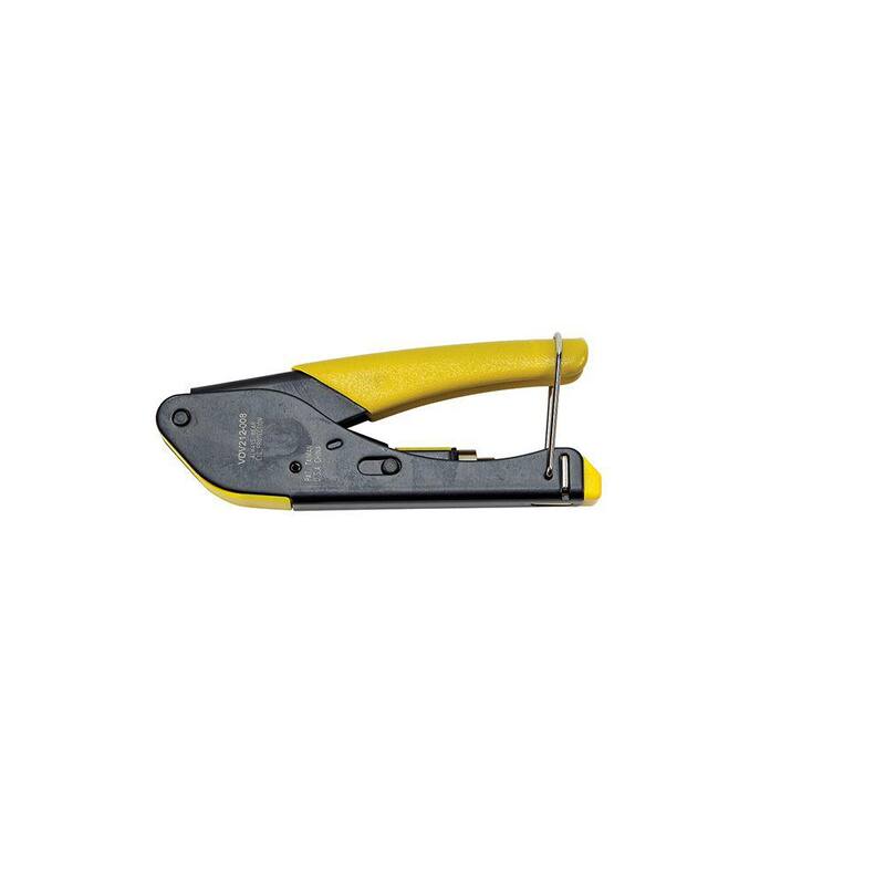 Herramienta de Compresión de Conectores F Compactos de 9 pulgadas Klein Tools - VDV212-008-SEN