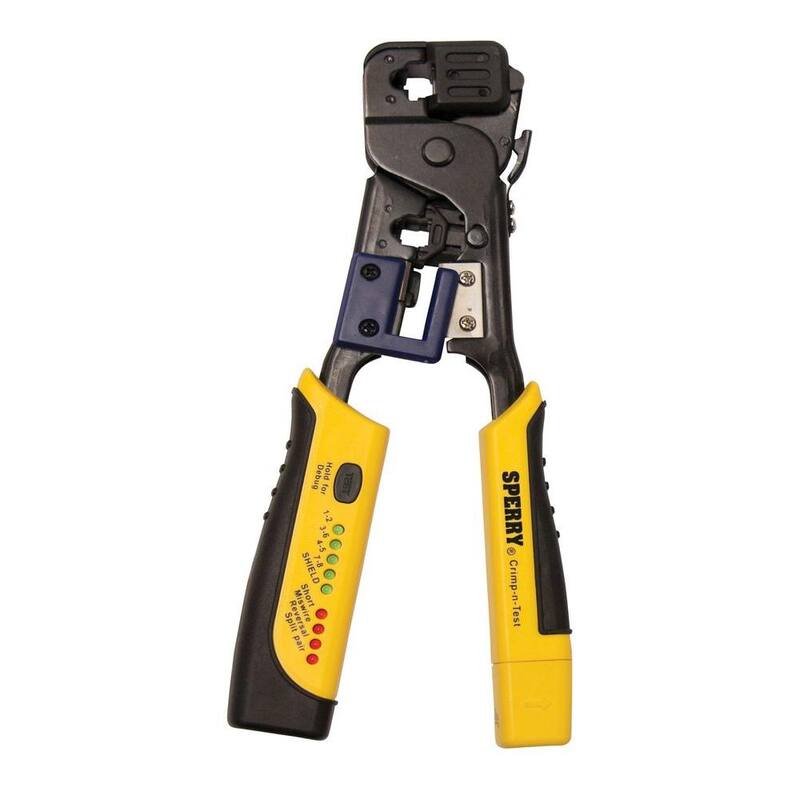Gardner Bender Crimp-n-Test RJ45 Crimper and Tester - GMC-3000

Gardner Bender Crimp-n-Test RJ45 Crimper y Probador - GMC-3000