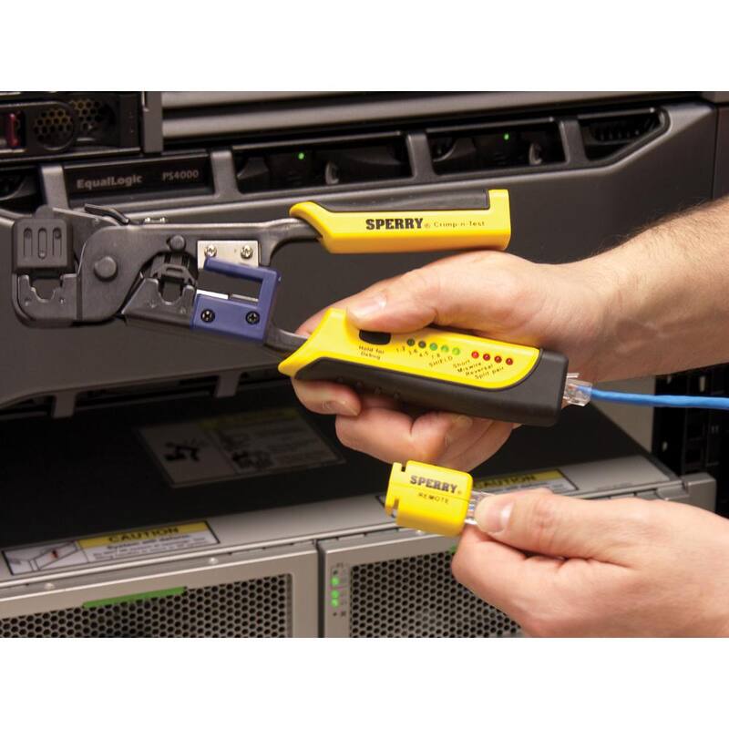 Gardner Bender Crimp-n-Test RJ45 Crimper and Tester - GMC-3000

Gardner Bender Crimp-n-Test RJ45 Crimper y Probador - GMC-3000