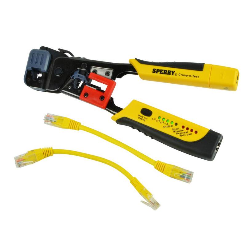 Gardner Bender Crimp-n-Test RJ45 Crimper and Tester - GMC-3000

Gardner Bender Crimp-n-Test RJ45 Crimper y Probador - GMC-3000