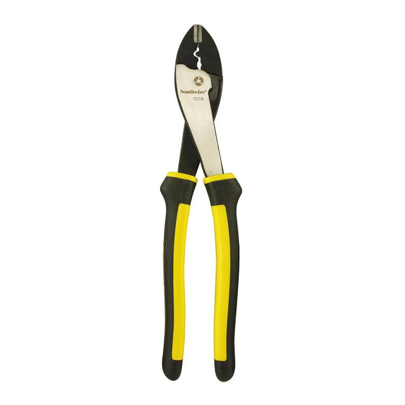 Herramienta para cortar y engastar conectores sin aislar de Southwire de 9 pulgadas - 58993640