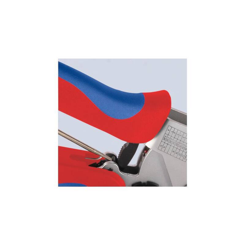 Pinzas de prensado KNIPEX de 9 pulgadas: Cuatro mandíbulas para contactos DT (Herramienta de prensado PEX) - 97 52 67 DT