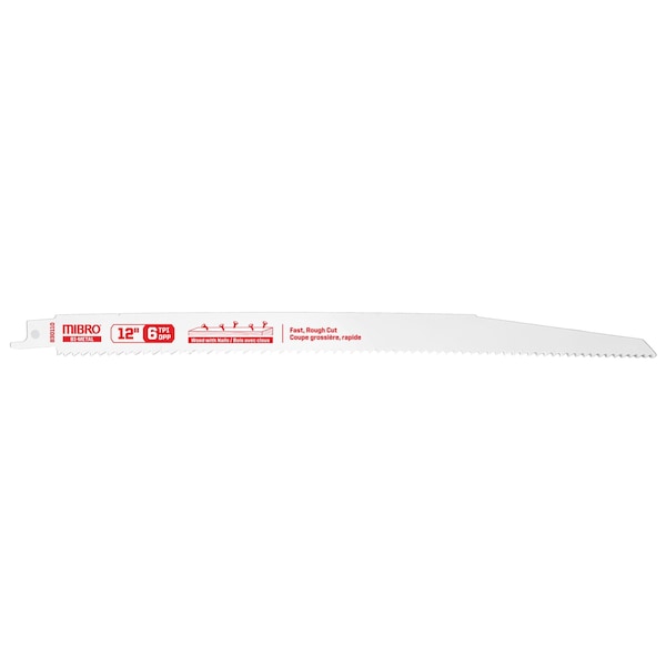 Richelieu Hardware (5-Piece) 12-inch (305 mm) Bi-Metal Reciprocating Saw Blade Set - 812690