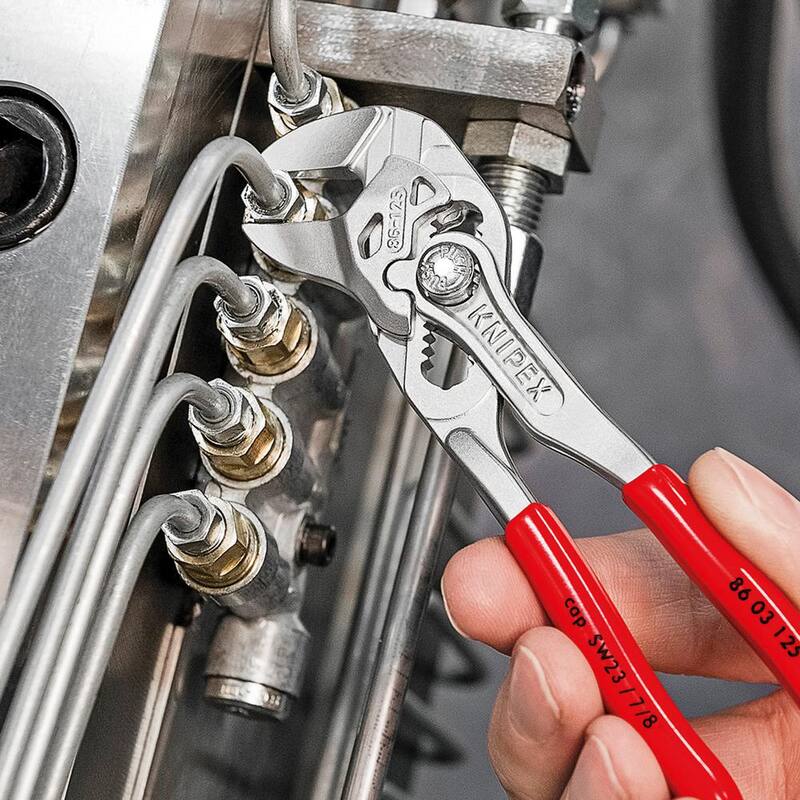 Juego de llaves ajustables KNIPEX de 5 pulgadas y 7-1/4 pulgadas (2 piezas) - 9K 00 80 121 US