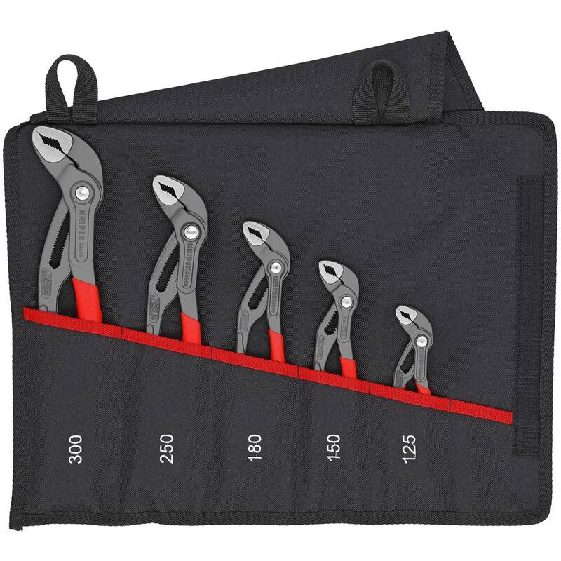 Juego de alicates KNIPEX Cobra con estuche de herramientas (5 piezas) - 00 19 55 S5