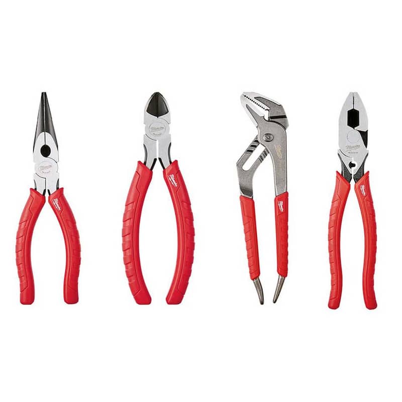 Kit de pinzas Milwaukee (4 piezas) - 48-22-6331-48-22-6100