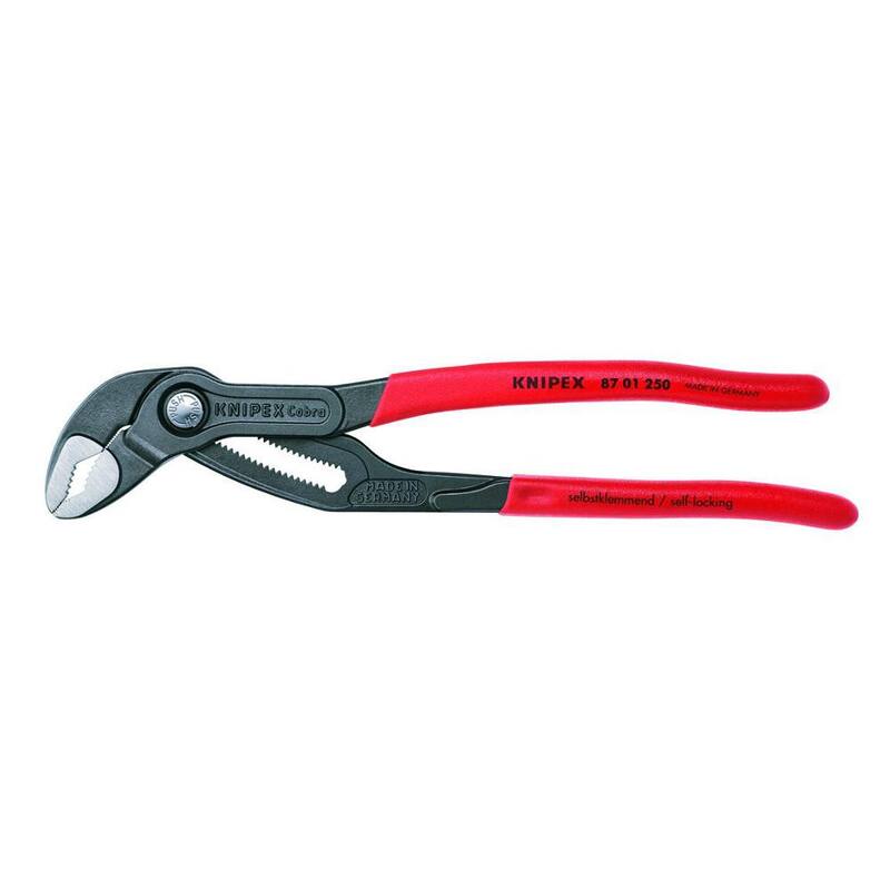 Juego de tenazas KNIPEX de acero forjado con dientes de 61 HRC (2 piezas) - 00 31 20 V01 US