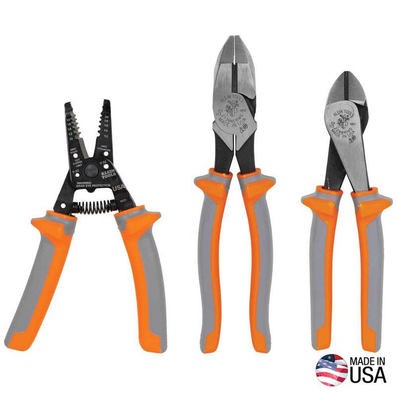 Juego de herramientas aisladas de 1000 voltios de Klein Tools (3 piezas) - 9416R