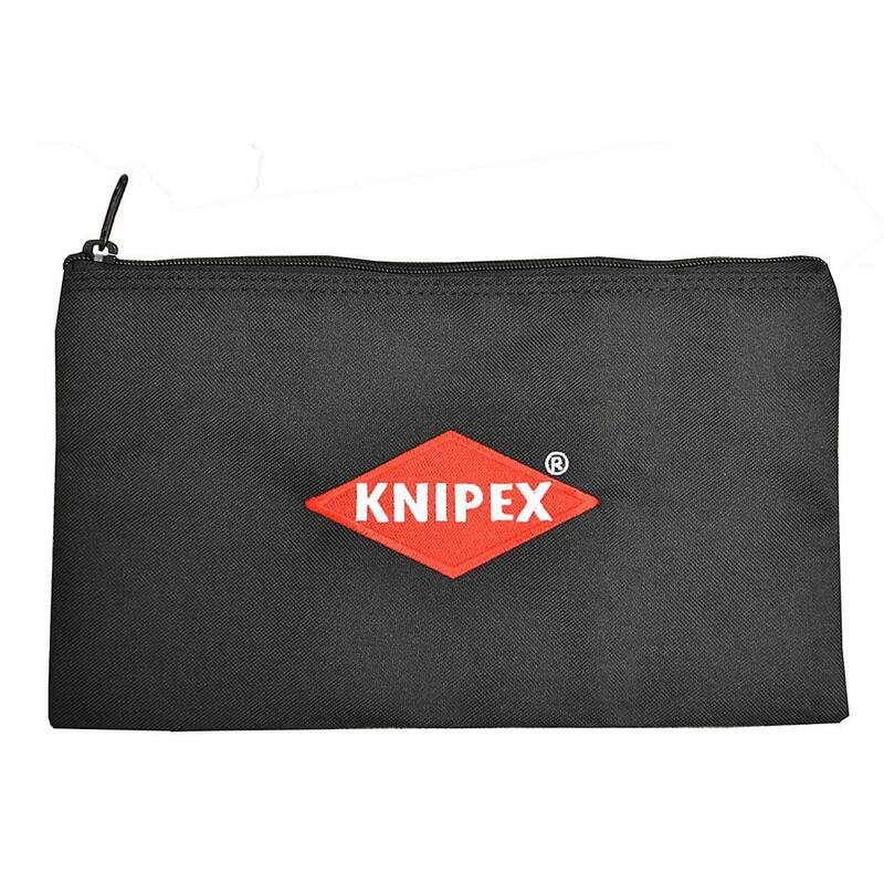 Juego de 3 piezas de alicates de junta de caja de 12 pulgadas KNIPEX con bolsa de almacenamiento - 9K 00 80 122 US