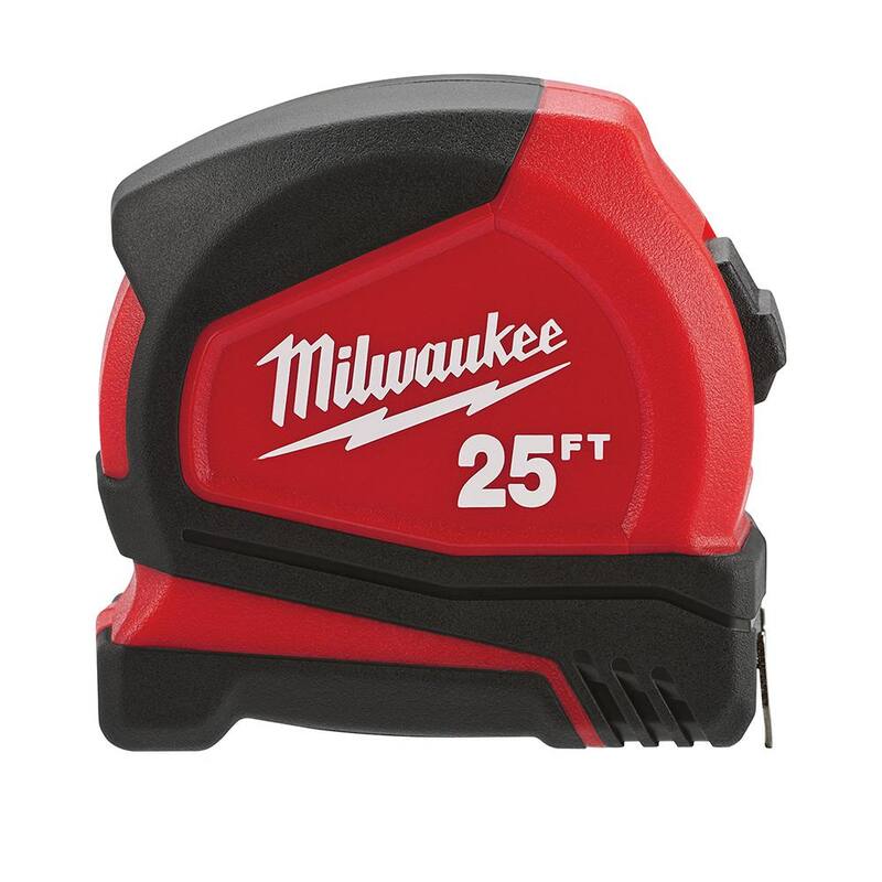 Kit de pinzas Milwaukee con juego de destornilladores, cinta métrica compacta de 25 pies y navaja multiusos plegable FASTBACK (10 piezas) - 48-22-6331-3079-2604-6625-1502.