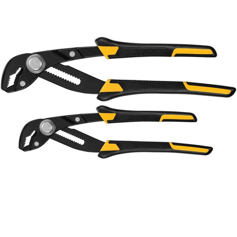 Pinzas de bloqueo con empuje DEWALT de 8 pulgadas y 10 pulgadas (paquete de 2) - DWHT70486