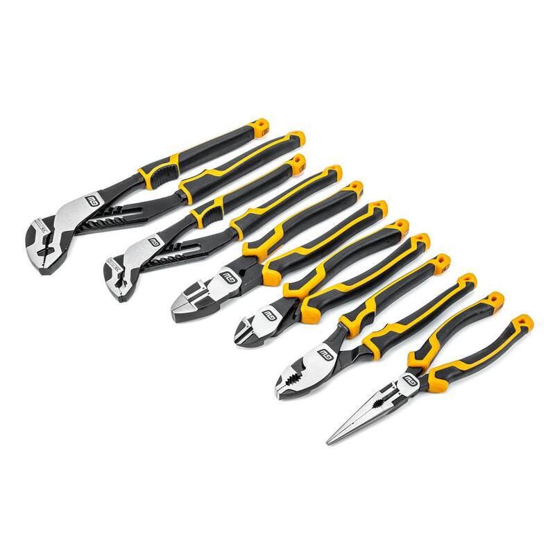 Set de alicates mixtos con doble material GEARWRENCH PITBULL (6 piezas) - 82204C-06