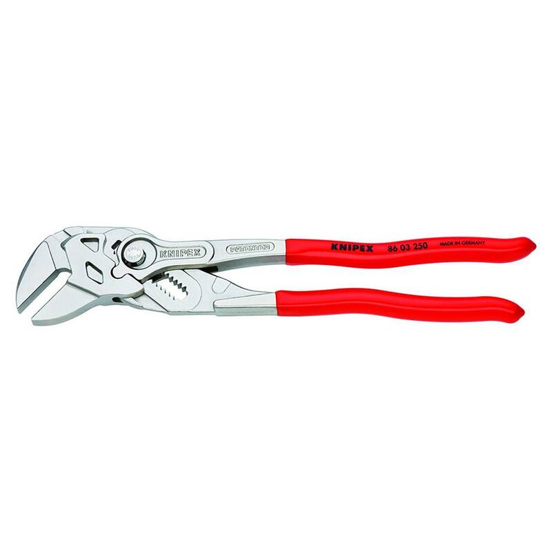 Juego de llaves ajustables KNIPEX de 6, 7 y 10 pulgadas (3 piezas) - 9K 00 80 45 US.