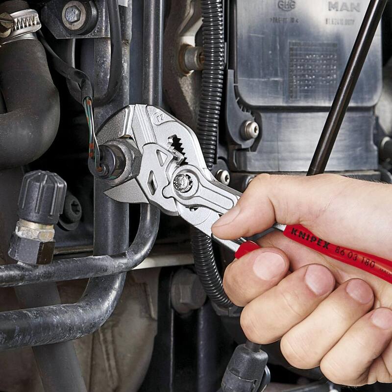 Juego de llaves ajustables KNIPEX de 6, 7 y 10 pulgadas (3 piezas) - 9K 00 80 45 US.