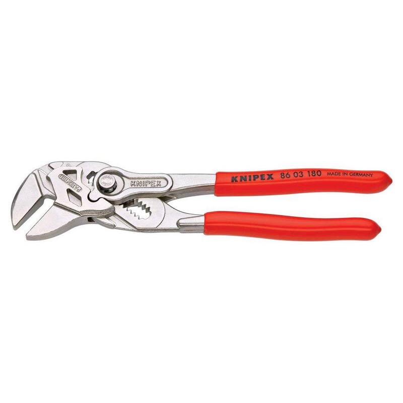 Juego de llaves ajustables KNIPEX de 6, 7 y 10 pulgadas (3 piezas) - 9K 00 80 45 US.