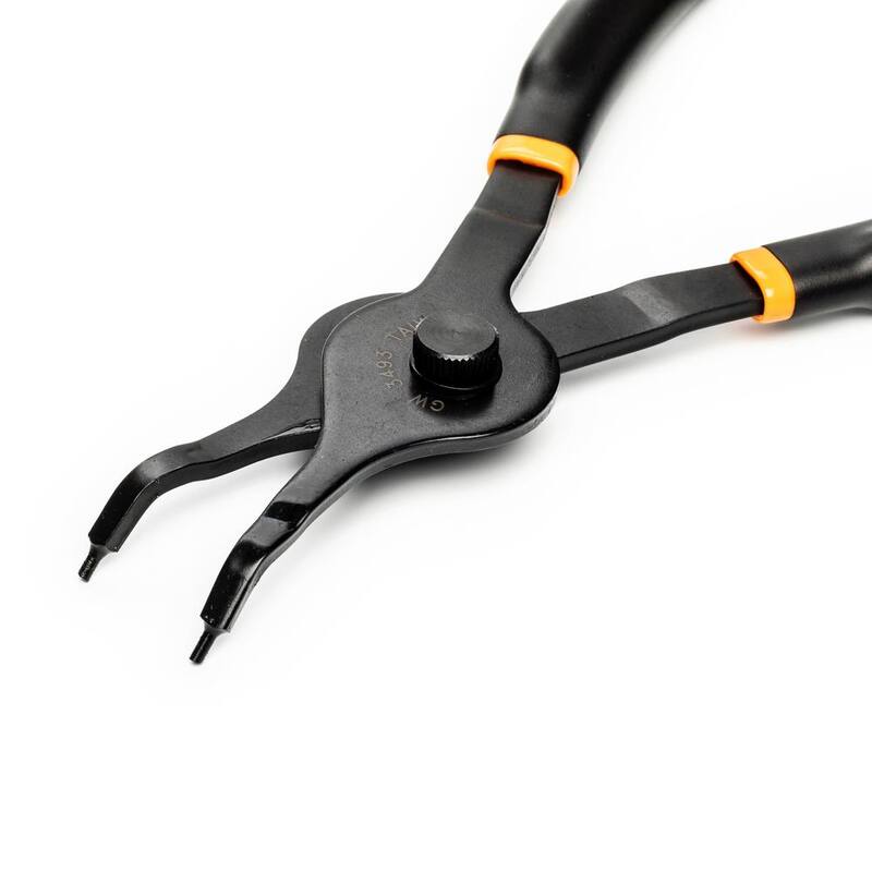 Set de alicates para anillos de seguridad convertibles con punta fija GEARWRENCH (12 piezas) - 3495