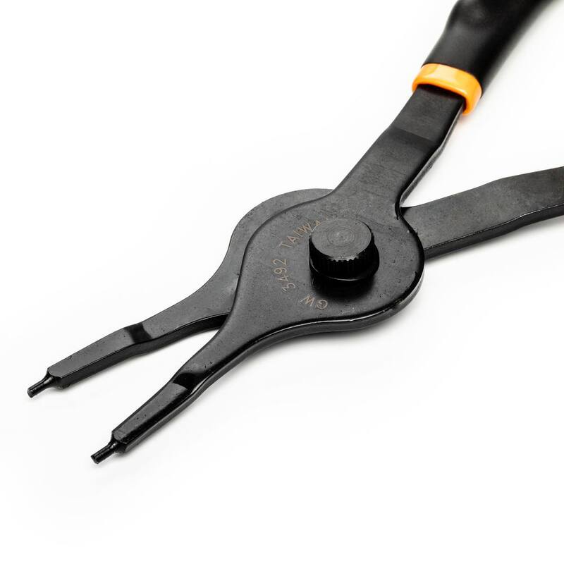 Set de alicates para anillos de seguridad convertibles con punta fija GEARWRENCH (12 piezas) - 3495