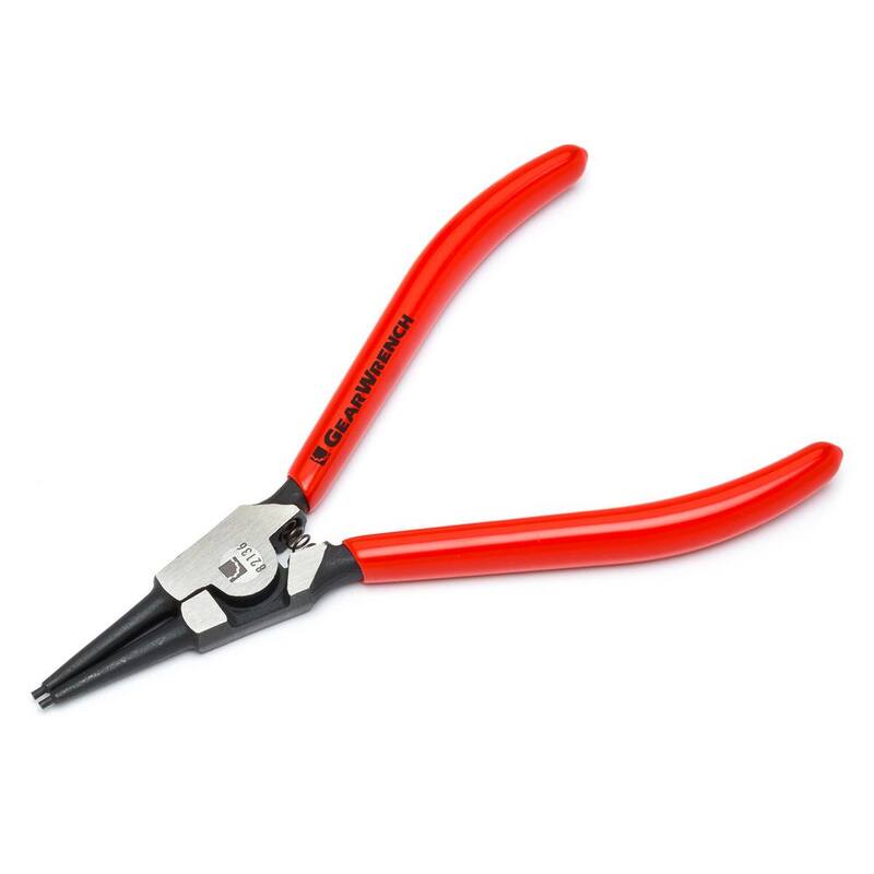 Juego de 4 piezas de alicates con puntas fijas para anillos de retención internos y externos de 7 pulgadas de GEARWRENCH - 82150