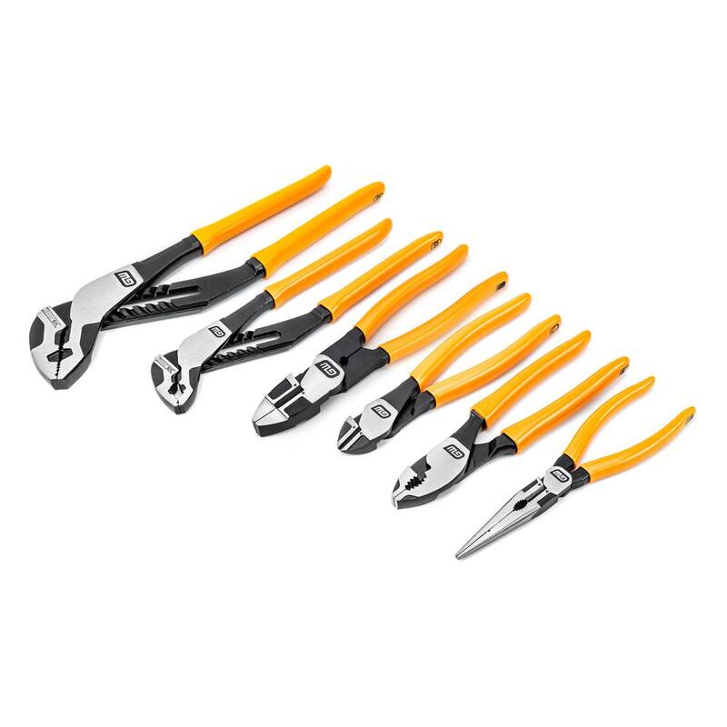 Juego de alicates mixtos GEARWRENCH PITBULL con mango sumergido (6 piezas) - 82204-06