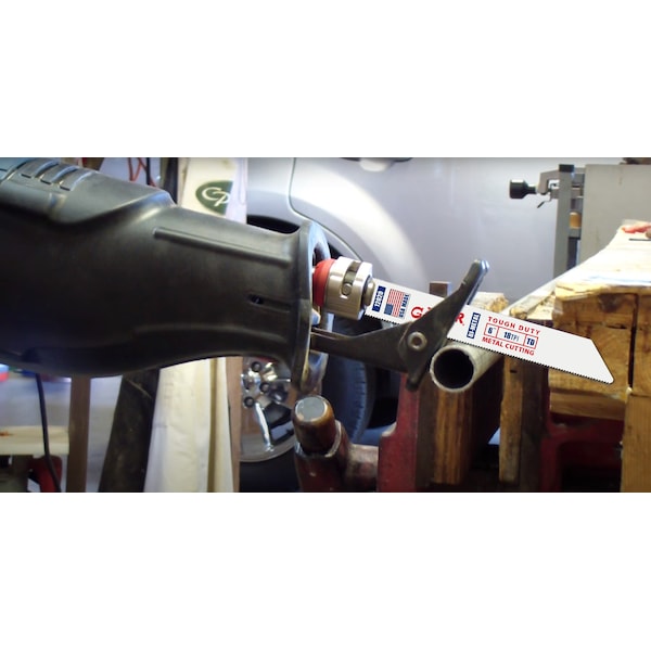Gator Reciprocating Saw Blade 6 in. x 3/4 in. x 6tpi #12015, Heavy Duty Wood Cutting, 50PK - 12015