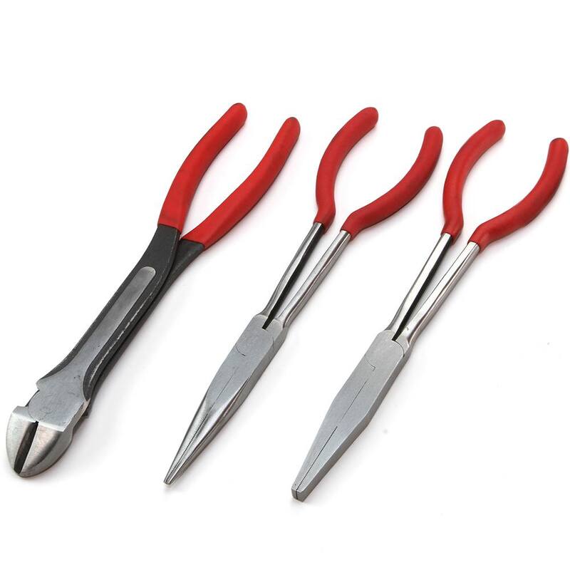 Juego de 9 piezas de pinzas de alcance largo antideslizantes de XtremepowerUS de 11 pulgadas - 16513-XPH1.