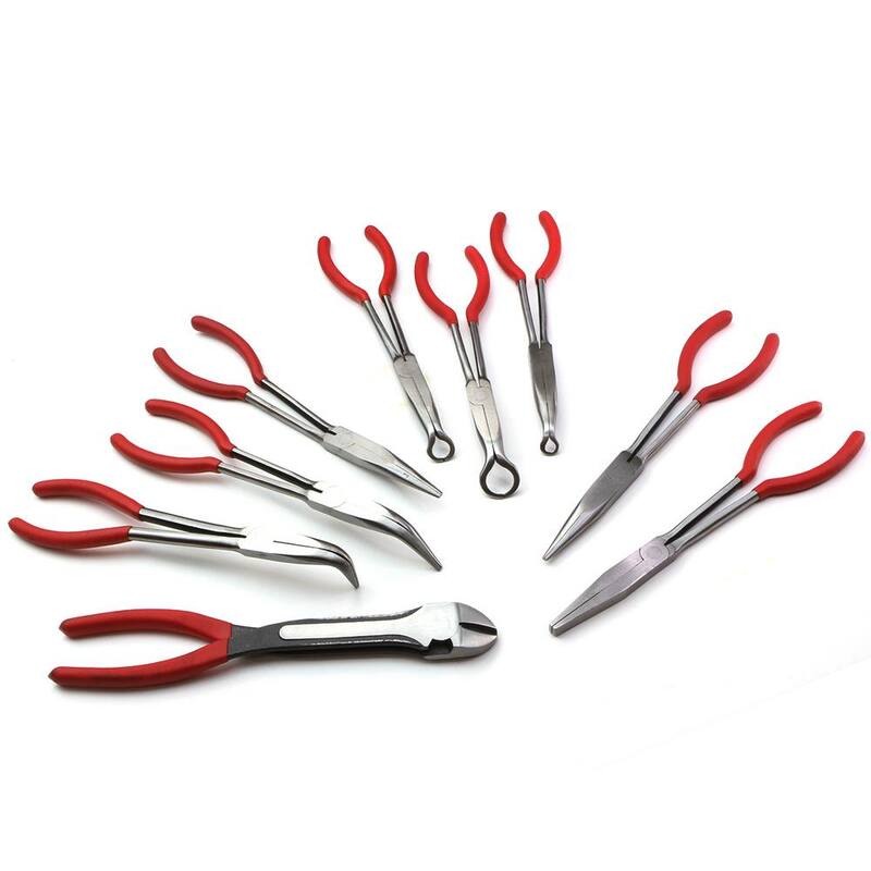 Juego de 9 piezas de pinzas de alcance largo antideslizantes de XtremepowerUS de 11 pulgadas - 16513-XPH1.