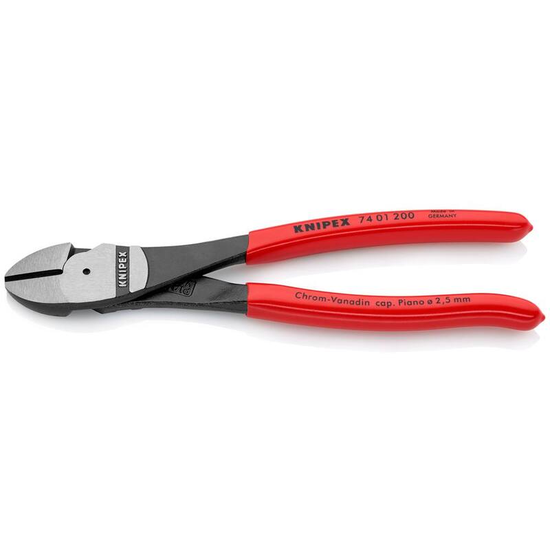 Juego de alicates de articulación de caja de 10 pulgadas KNIPEX Cobra / alicates de corte diagonal de 8 pulgadas con bolsa adicional (conjunto de 3 piezas) - 9K 00 80 124 US