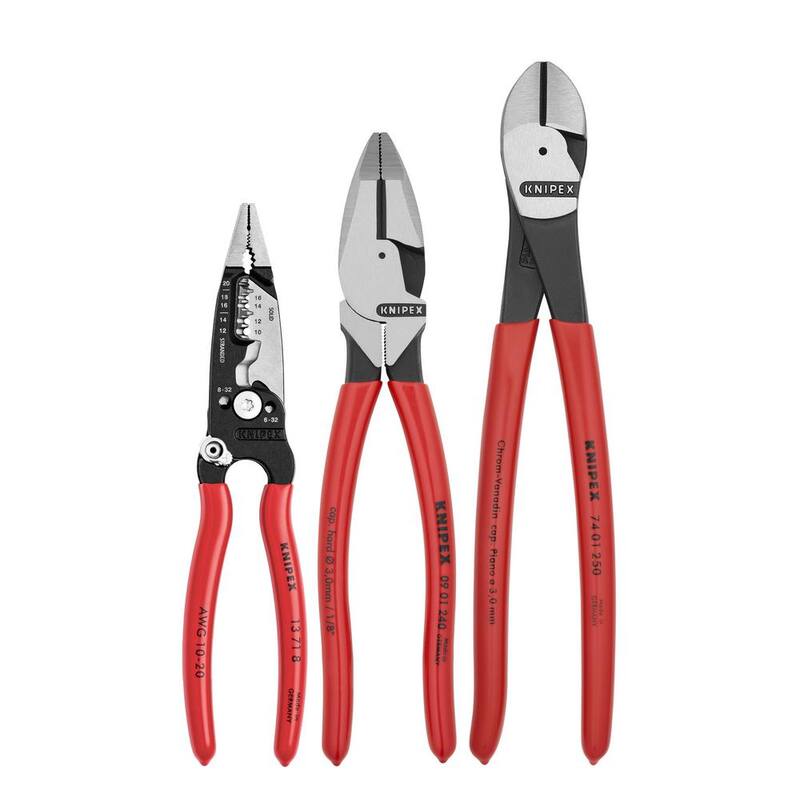 Juego eléctrico de 3 piezas KNIPEX - 9K 00 80 158 US