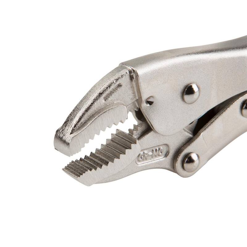 Set de 3 pinzas de bloqueo con mandíbulas curvas TEKTON - PLK90104
