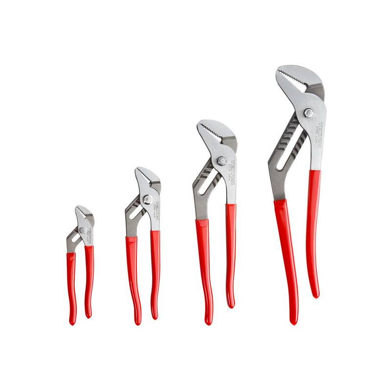 Set de 4 pinzas de ranura TEKTON de 7 in., 10 in., 13 in. y 16 in. - 90395