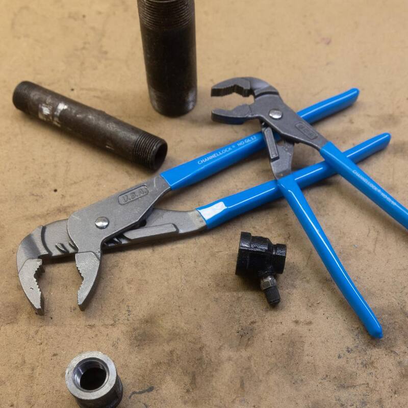 Juego de pinzas de lengüeta y ranura Channellock Griplock de 12.5 pulgadas y 9.5 pulgadas - GLS-1
