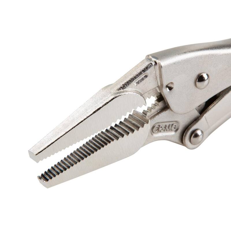 Juego de 2 pinzas de punta larga con trinquete TEKTON - PLK90303